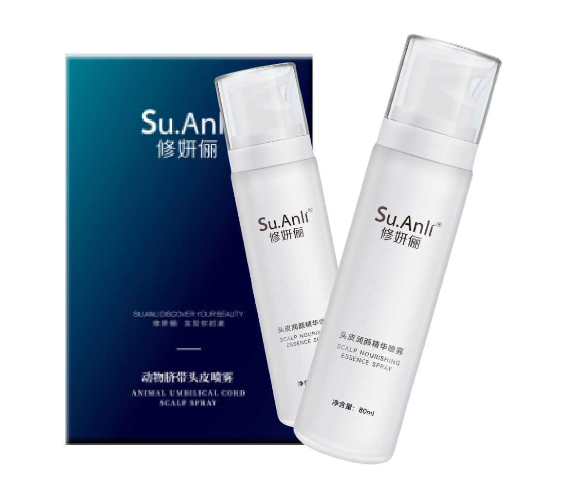 头皮润颜精华喷雾